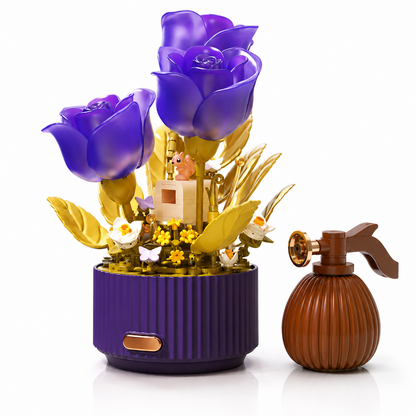 Purple Magical Flower set